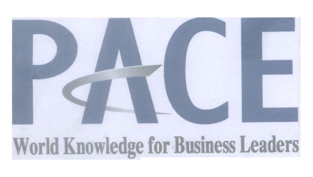 Mẫu nhãn hiệu PACE World Knowledge for Business Leaders