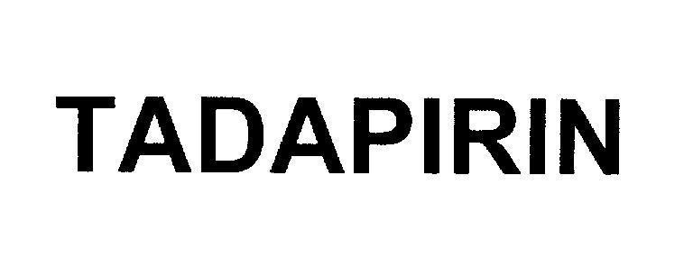 Mẫu nhãn hiệu TADAPIRIN