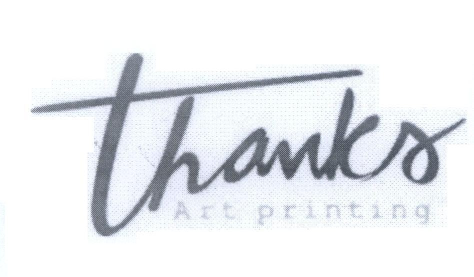 Mẫu nhãn hiệu thanks Art printing