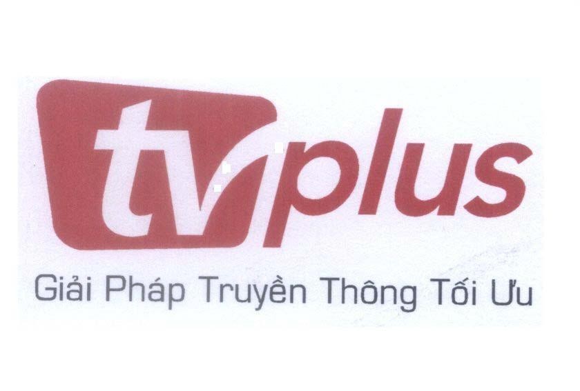 Mẫu nhãn hiệu tv plus Giải Pháp Truyền Thông Tối Ưu