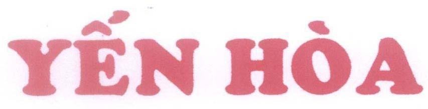 Mẫu nhãn hiệu Yến Hòa