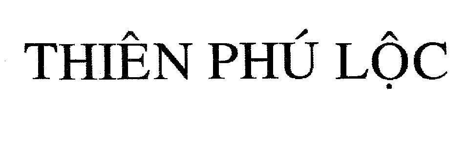 Mẫu nhãn hiệu Thiên Phú Lộc