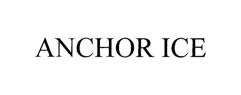Mẫu nhãn hiệu ANCHOR ICE