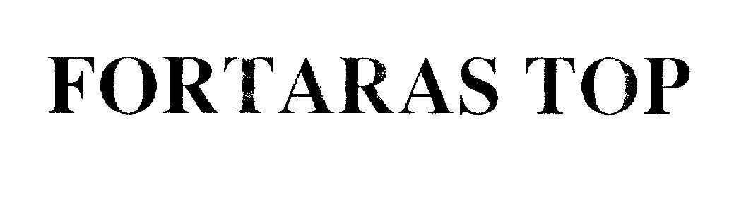 Mẫu nhãn hiệu FORTARAS TOP