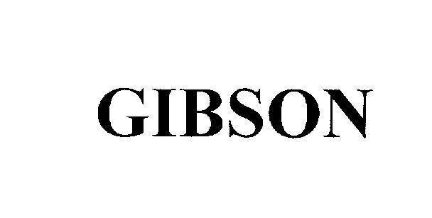Mẫu nhãn hiệu GIBSON