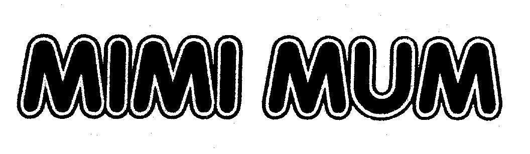 Mẫu nhãn hiệu MIMI MUM