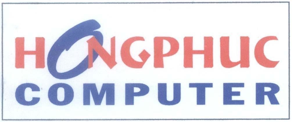 Mẫu nhãn hiệu H O NGPHUC COMPUTER