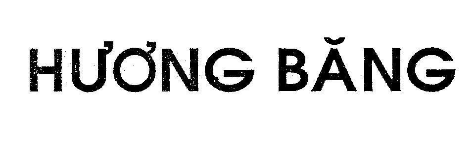 Mẫu nhãn hiệu HƯƠNG BĂNG