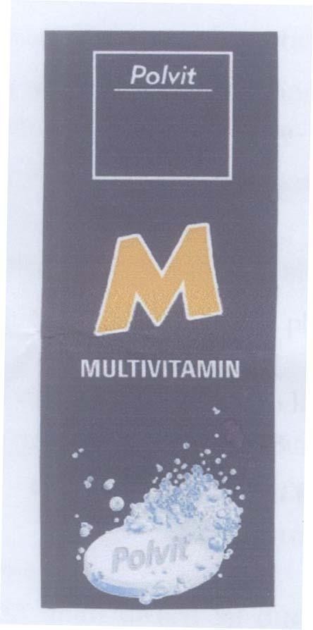 Mẫu nhãn hiệu Polvit Polvit M MULTIVITAMIN