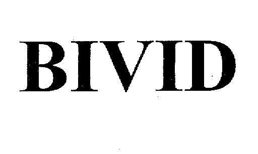 Mẫu nhãn hiệu BIVID