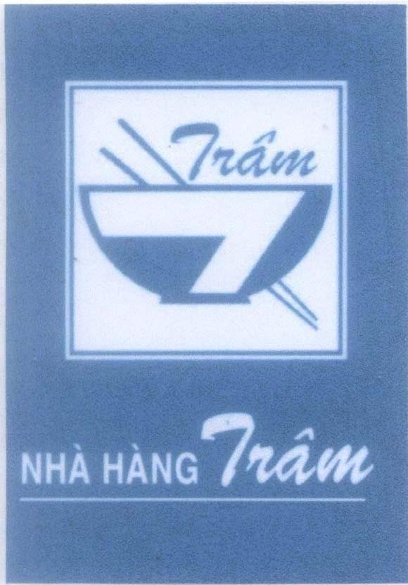 Mẫu nhãn hiệu Trâm T Nhà Hàng Trâm