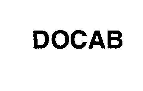 Mẫu nhãn hiệu DOCAB