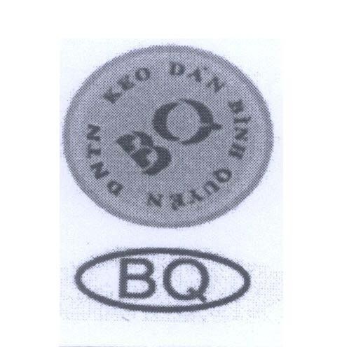 Mẫu nhãn hiệu DNTN Keo Dán Bình Quyên BQ BQ