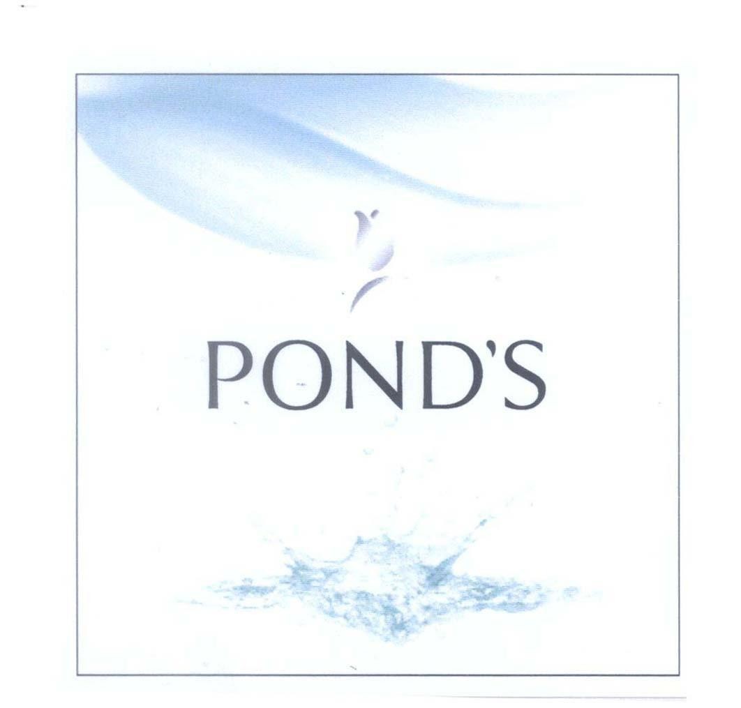 Mẫu nhãn hiệu POND'S