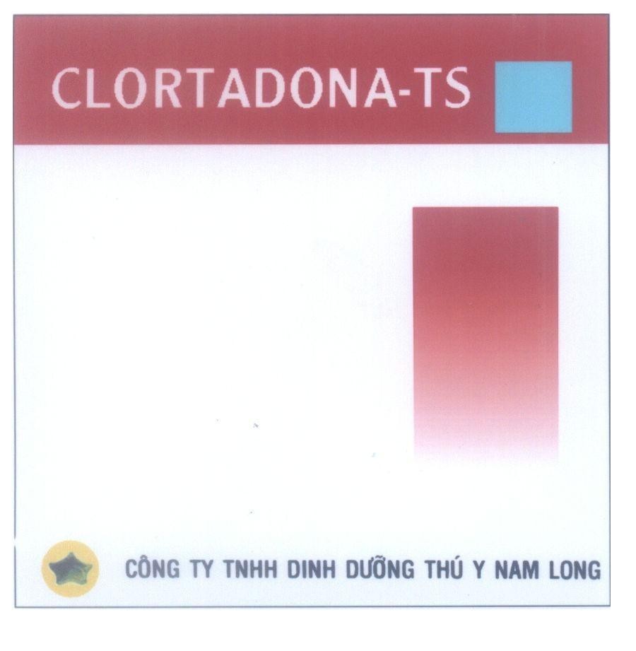 Mẫu nhãn hiệu CLORTADONA - TS Công ty TNHH dinh dưỡng thú y Nam Long