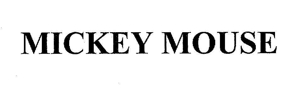 Mẫu nhãn hiệu MICKEY MOUSE