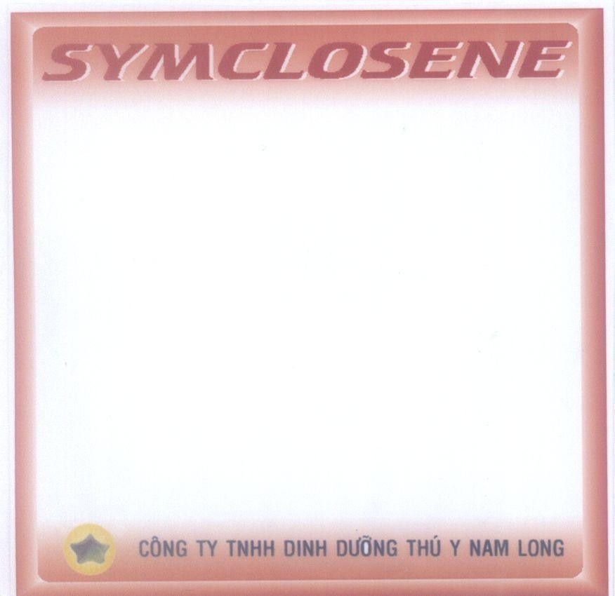 Mẫu nhãn hiệu SYMCLOSENE Công Ty TNHH Dinh Dưỡng Thú Y Nam Long