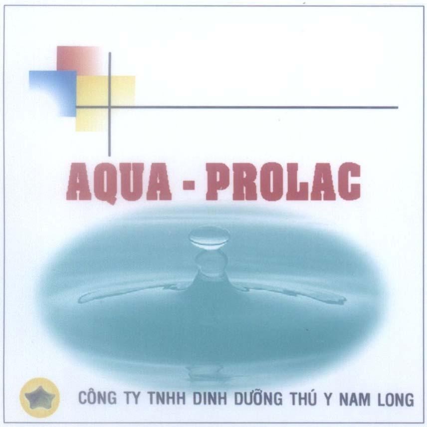 Mẫu nhãn hiệu AQUA - PROLAC Công Ty TNHH Dinh Dưỡng Thú Y Nam Long