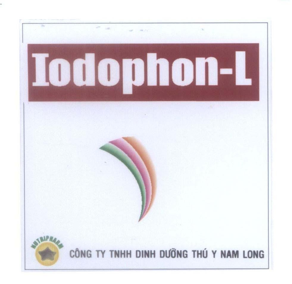 Mẫu nhãn hiệu Iodophon - L NUTRIPHARM Công Ty TNHH Dinh Dưỡng Thú Y Nam Long