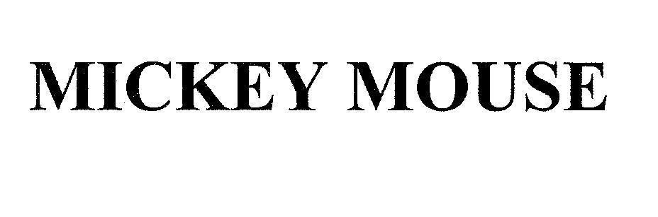 Mẫu nhãn hiệu MICKEY MOUSE
