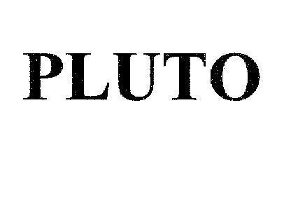 Mẫu nhãn hiệu PLUTO