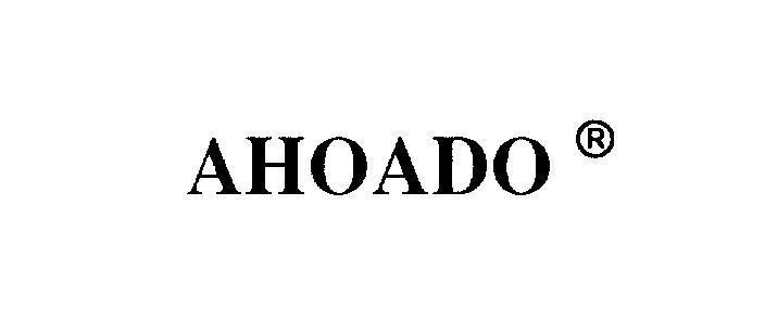 Mẫu nhãn hiệu AHOADO