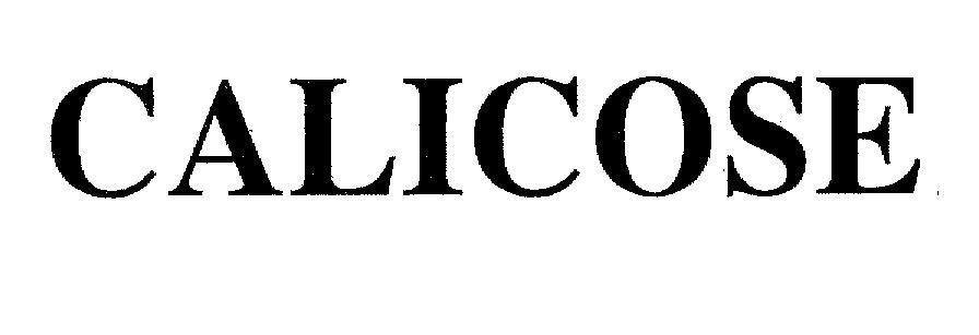 Mẫu nhãn hiệu CALICOSE