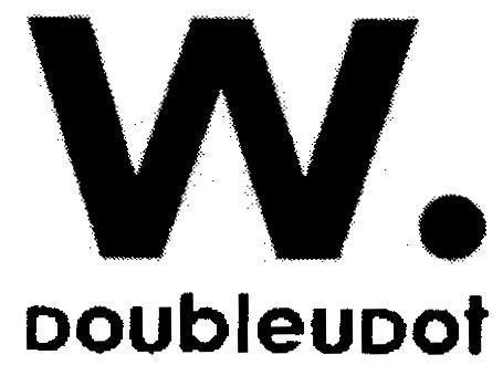 Mẫu nhãn hiệu W . DoubleuDot