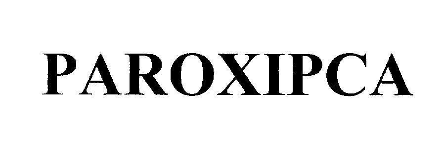 Mẫu nhãn hiệu PAROXIPCA