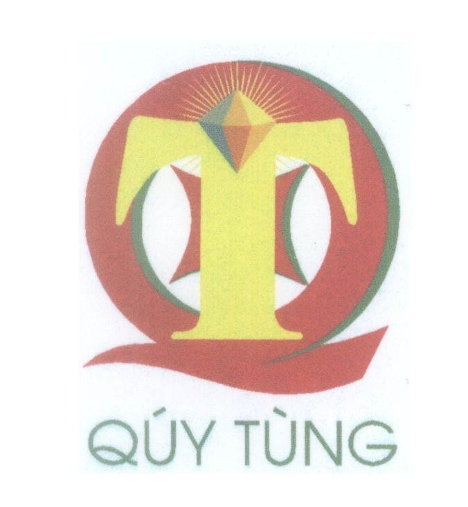 Mẫu nhãn hiệu QT Q T Quý Tùng