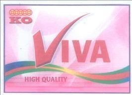 Mẫu nhãn hiệu KO VIVA HIGH QUALITY