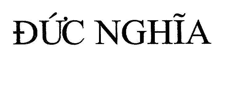 Mẫu nhãn hiệu Đức Nghĩa