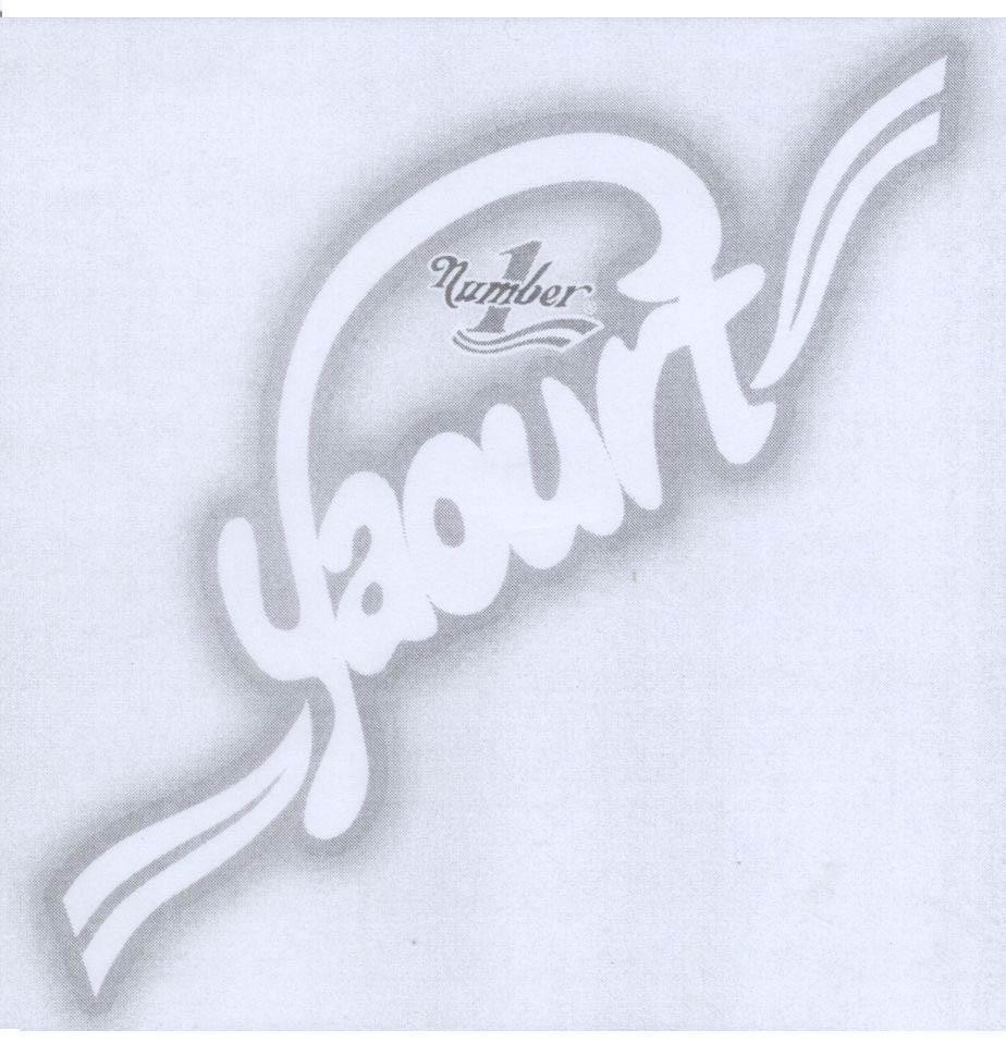 Mẫu nhãn hiệu Yaourt Number 1