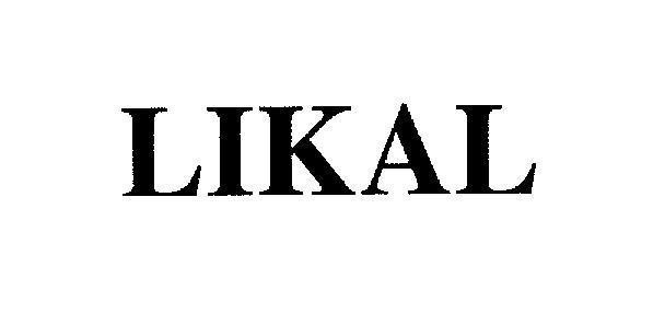 Mẫu nhãn hiệu LIKAL