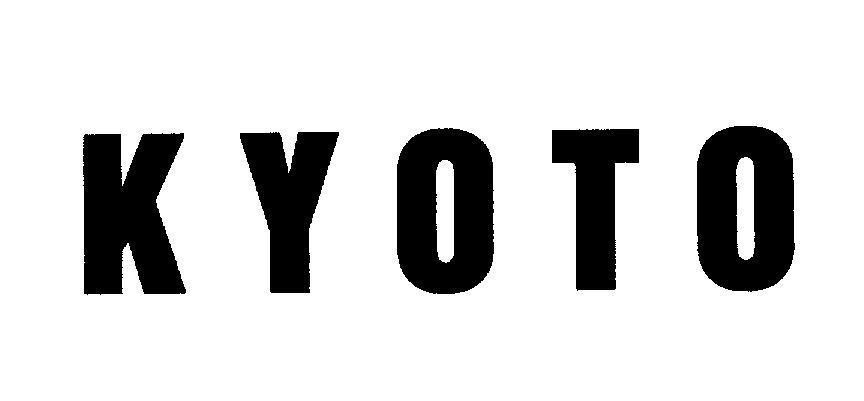 Mẫu nhãn hiệu KYOTO