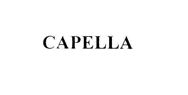 Mẫu nhãn hiệu CAPELLA