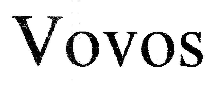 Mẫu nhãn hiệu Vovos