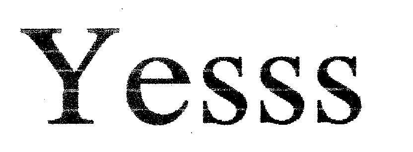 Mẫu nhãn hiệu Yesss