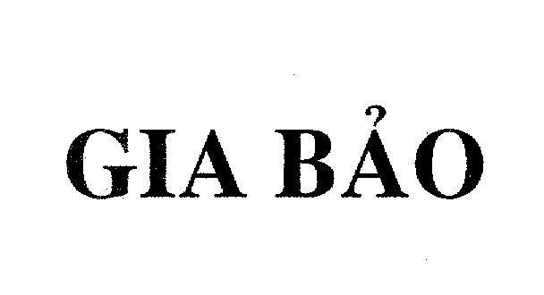 Mẫu nhãn hiệu Gia Bảo