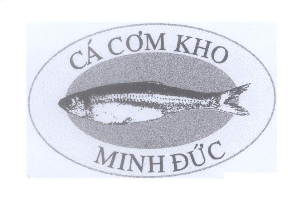 Mẫu nhãn hiệu Cá Cơm Kho Minh Đức