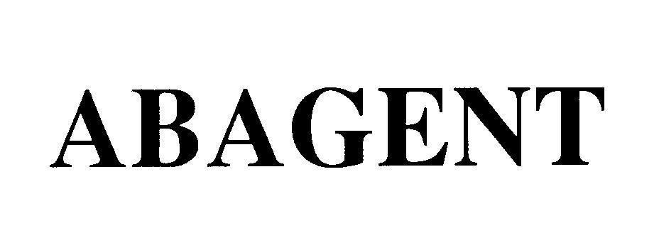 Mẫu nhãn hiệu ABAGENT