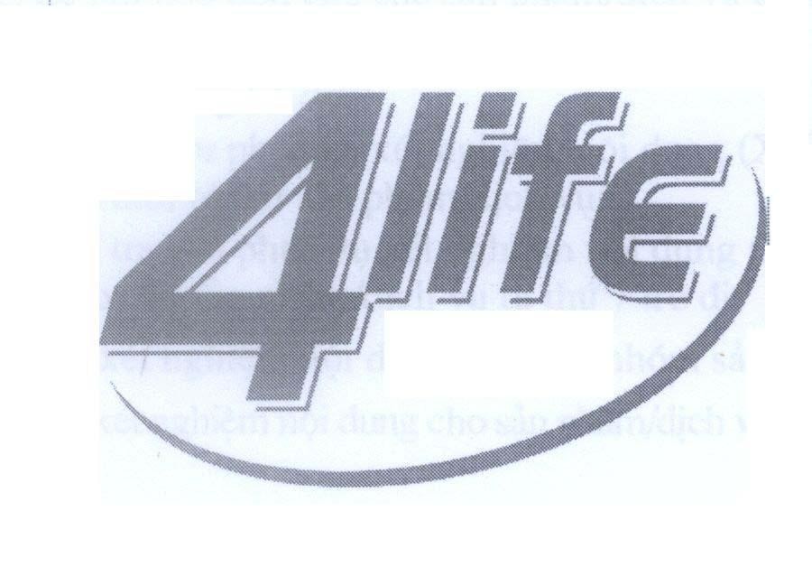 Mẫu nhãn hiệu 4 life 4life