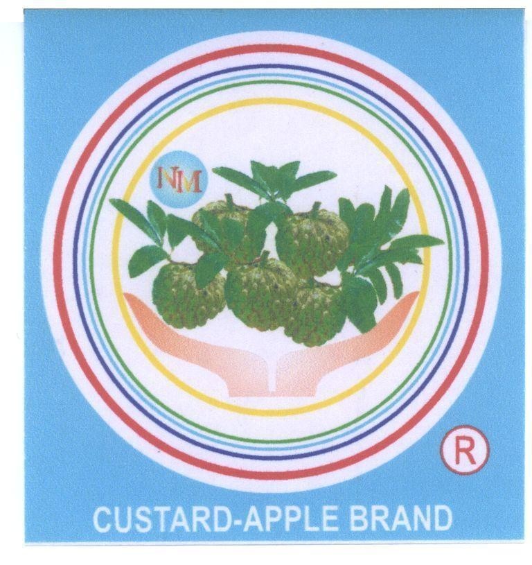 Mẫu nhãn hiệu NM CUSTARD- APPLE CUSTARD APPLE BRAND