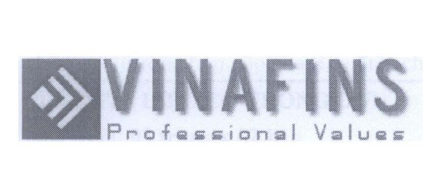 Mẫu nhãn hiệu VINAFINS Professional Values