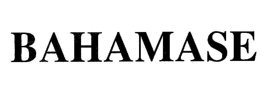 Mẫu nhãn hiệu BAHAMASE