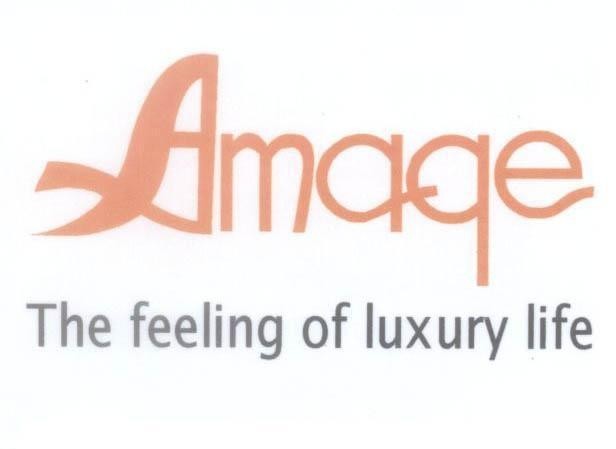 Mẫu nhãn hiệu Amaqe The feeling of luxury life