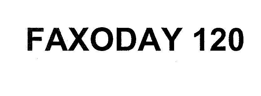Mẫu nhãn hiệu FAXODAY 120