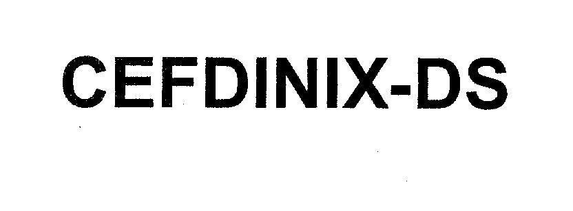 Mẫu nhãn hiệu CEFDINIX-DS