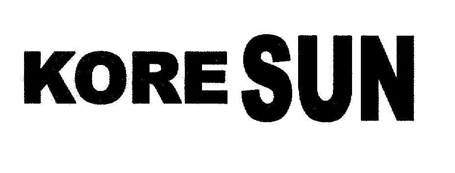 Mẫu nhãn hiệu KORESUN