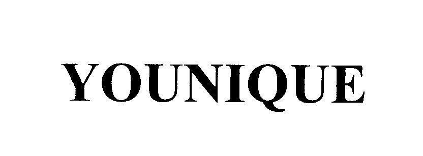Mẫu nhãn hiệu YOUNIQUE